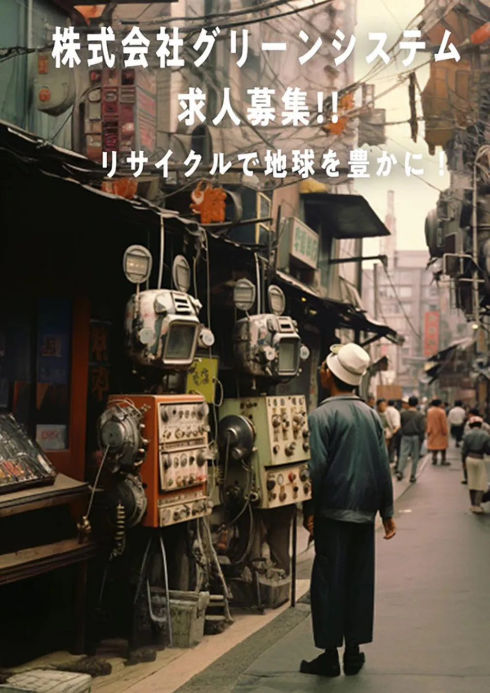 株式会社グリーンシステム 求人募集!!リサイクルで地球を豊かに!